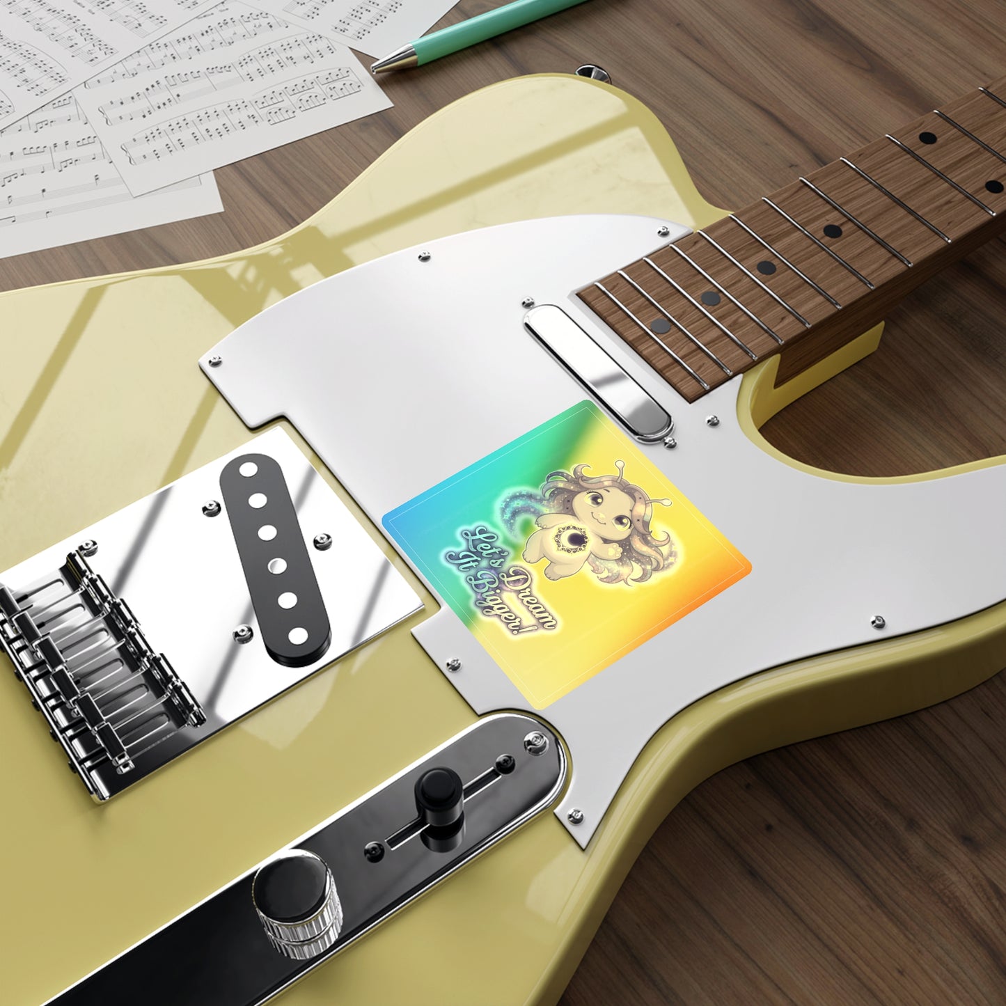 Luna Holographic Sticker – Imagination Trait Buddy