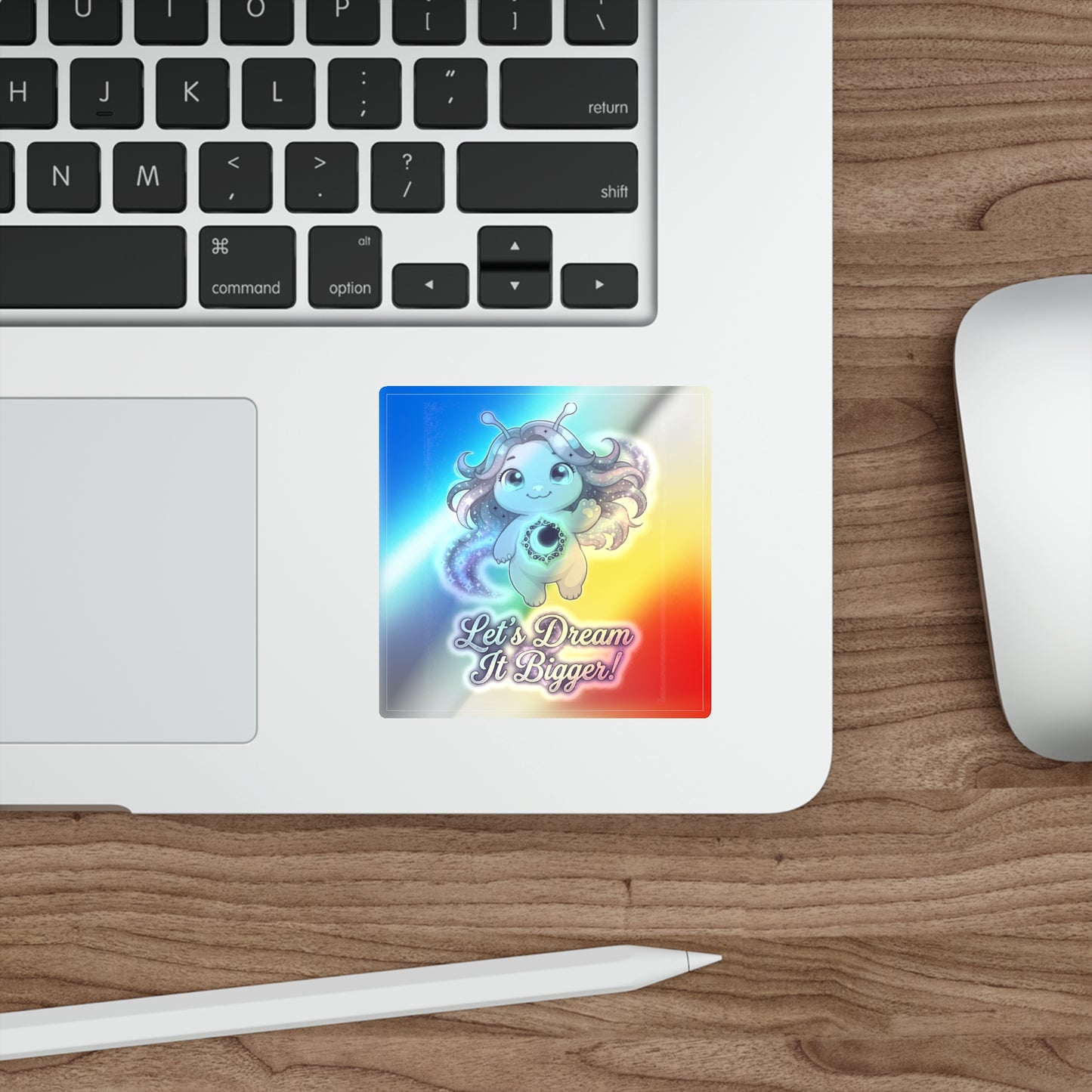 Luna Holographic Sticker – Imagination Trait Buddy