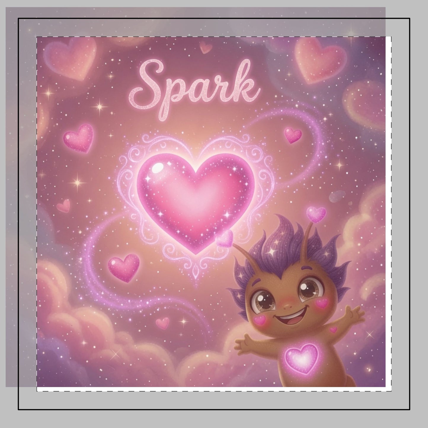 Spark Decorative Pillow – Kindness Trait Buddy