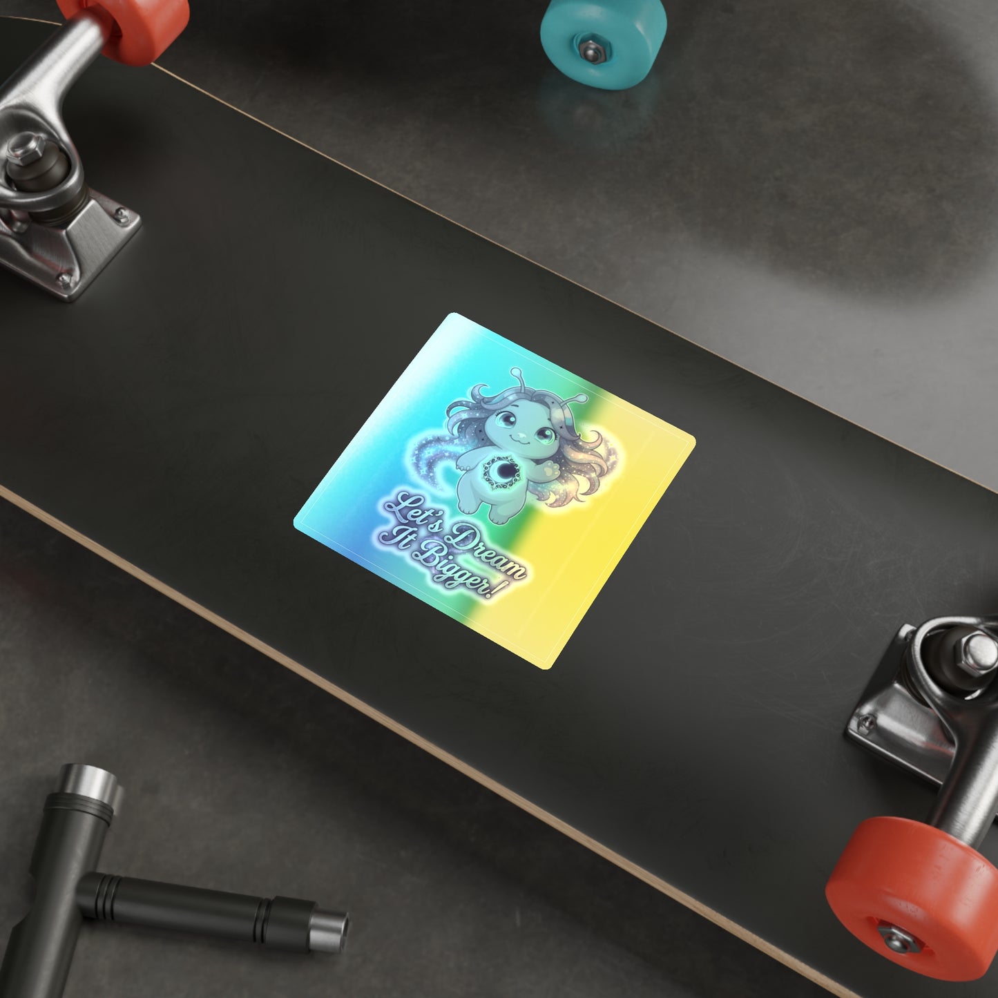 Luna Holographic Sticker – Imagination Trait Buddy