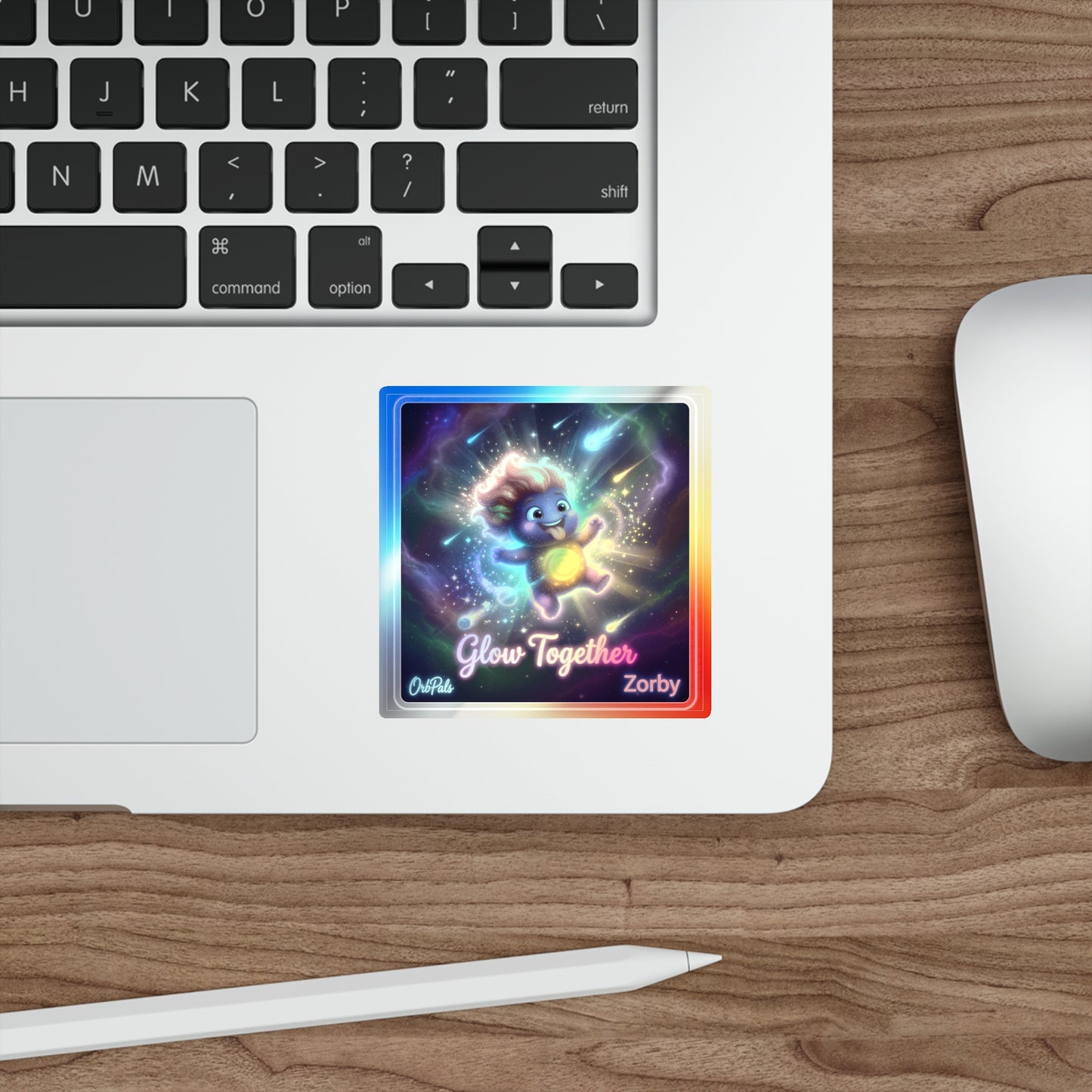 Zorby Holographic Sticker – Bounce-Back Trait Buddy