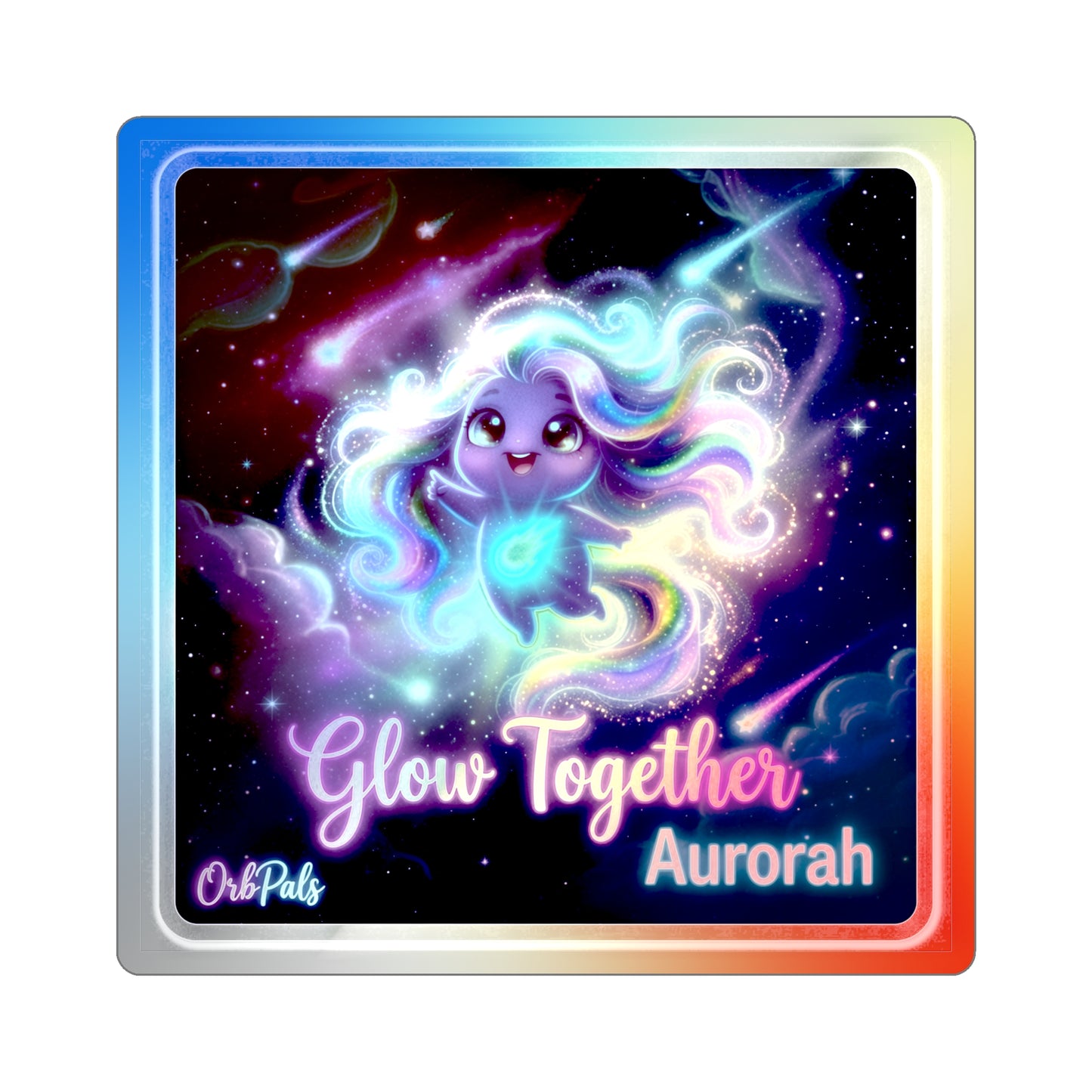 Aurorah Holographic Sticker – Hope Trait Buddy