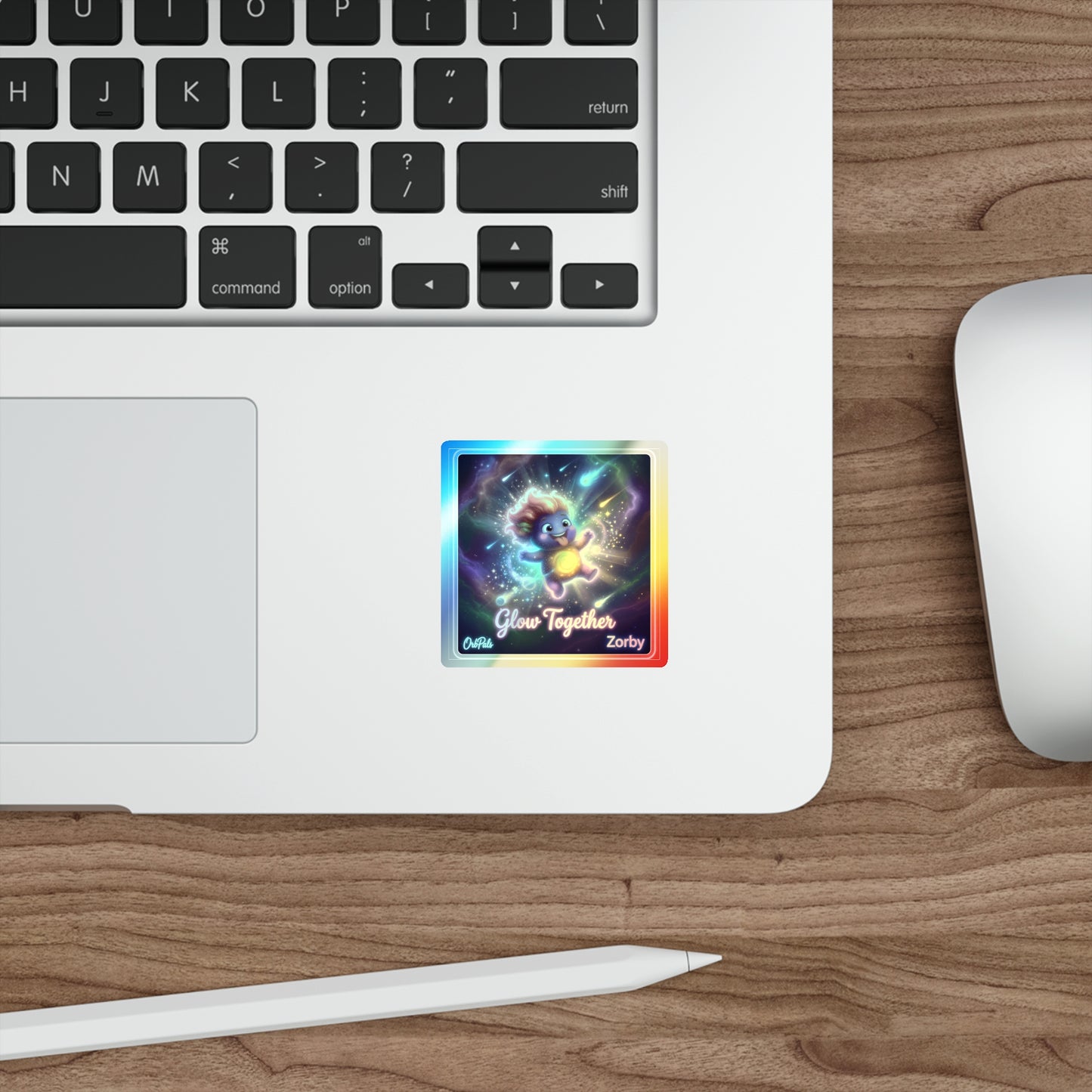 Zorby Holographic Sticker – Bounce-Back Trait Buddy