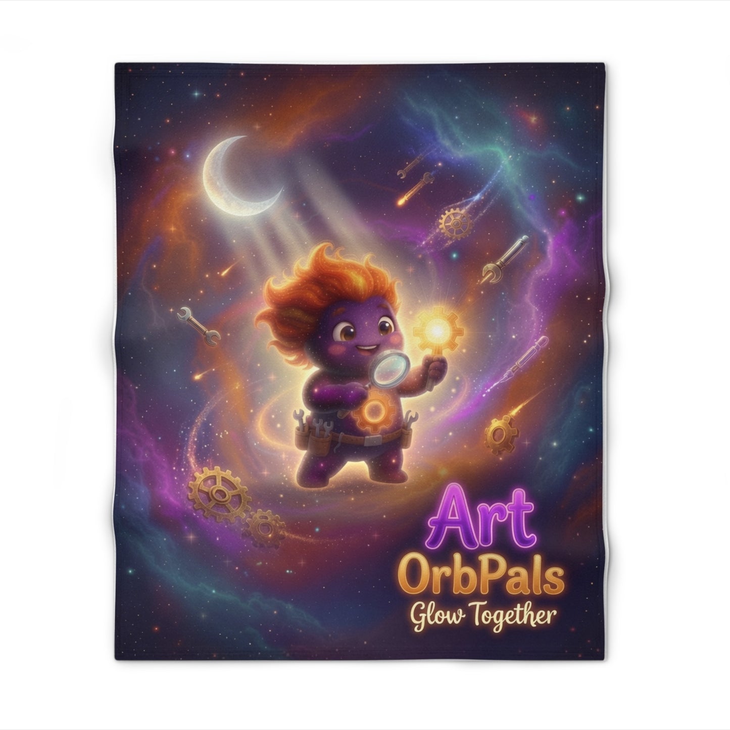Art Throw Blanket – Curiosity Trait Buddy