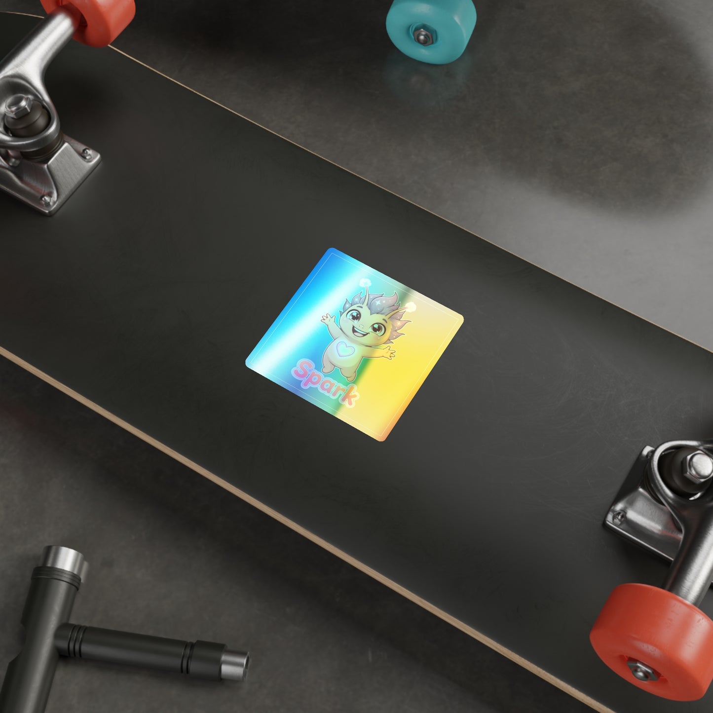 Spark Holographic Sticker – Kindness Trait Buddy