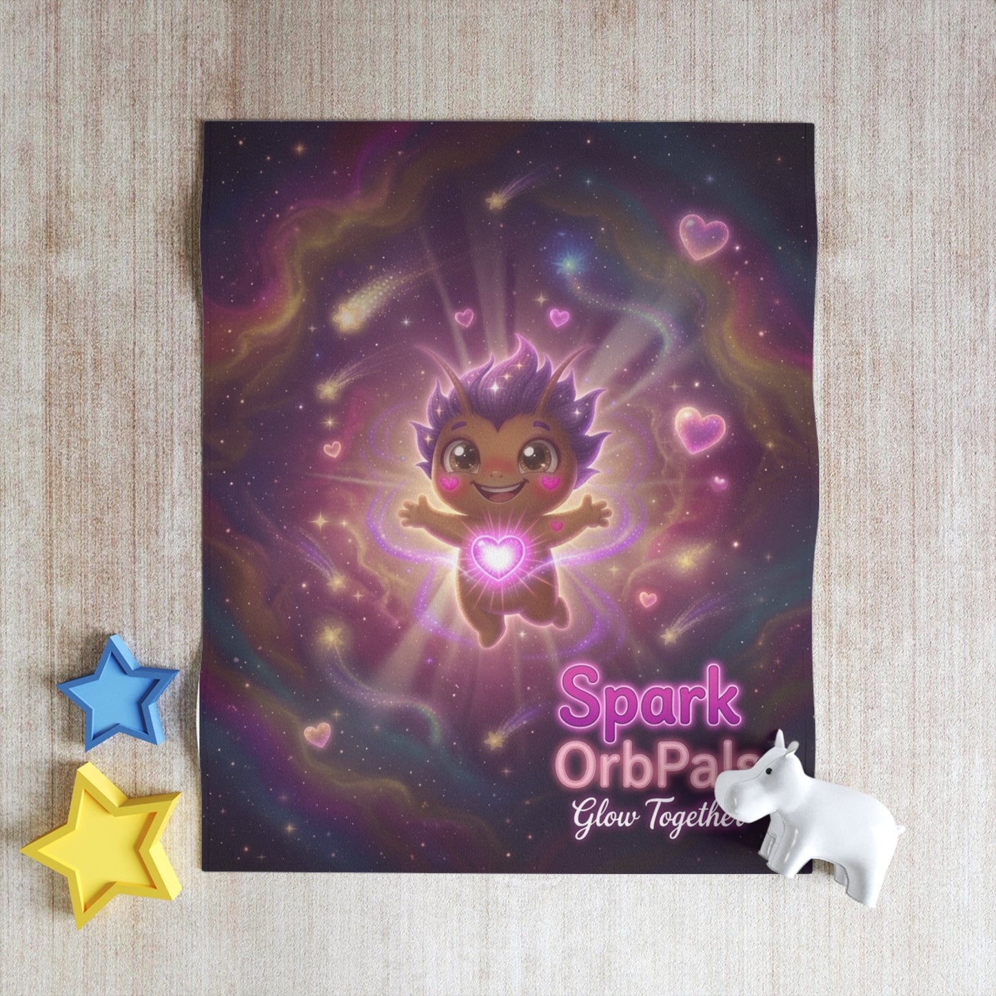 Spark Throw Blanket – Kindness Trait Buddy