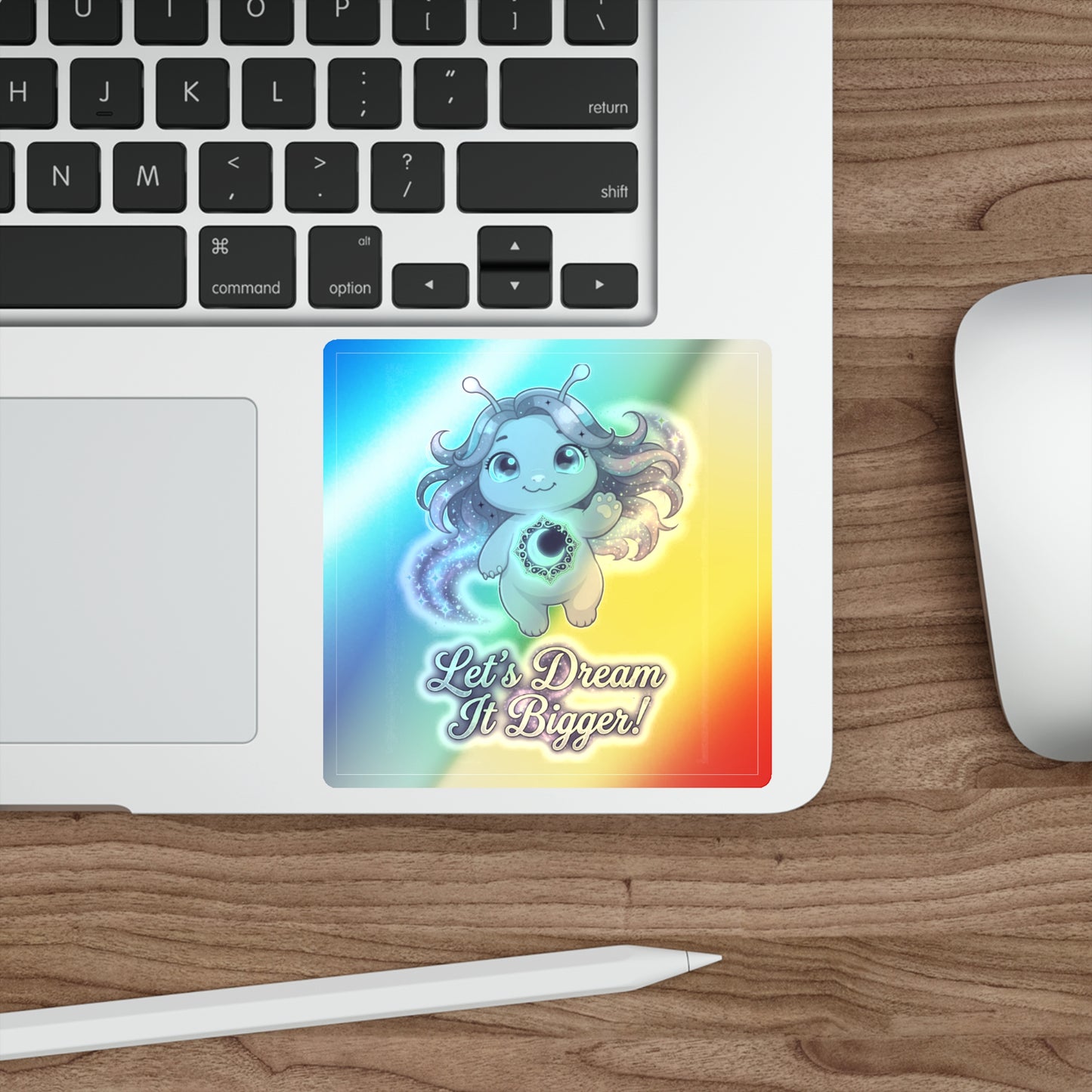 Luna Holographic Sticker – Imagination Trait Buddy