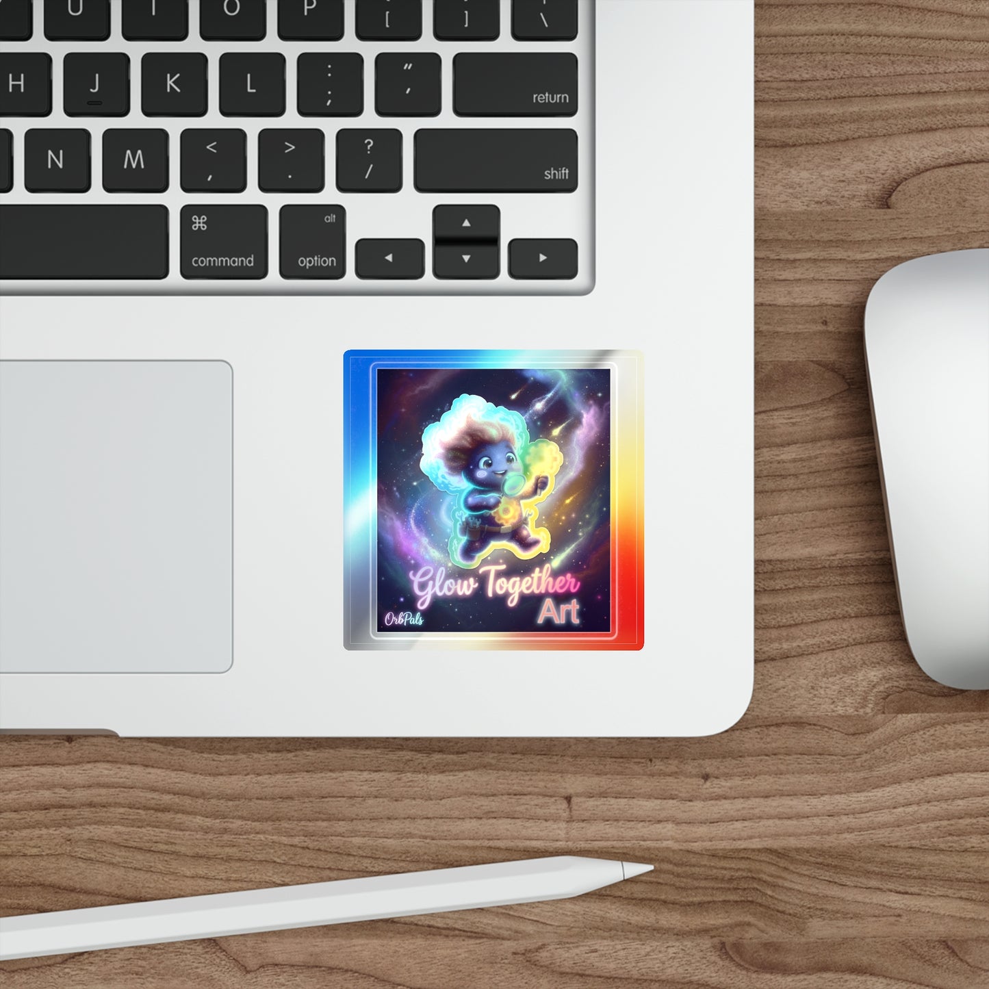 Art Holographic Sticker – Curiosity Trait Buddy