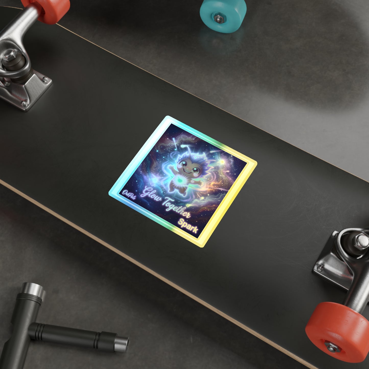 Spark Holographic Sticker – Kindness Trait Buddy