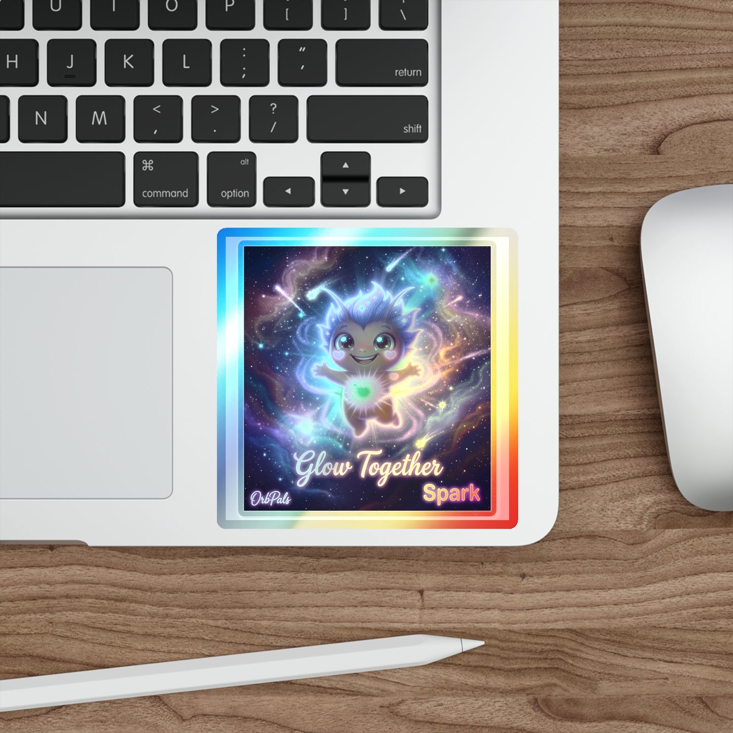 Spark Holographic Sticker – Kindness Trait Buddy