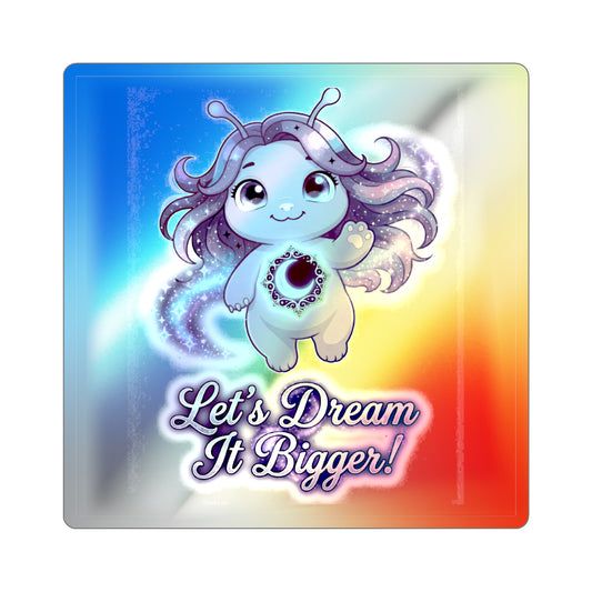 Luna Holographic Sticker – Imagination Trait Buddy
