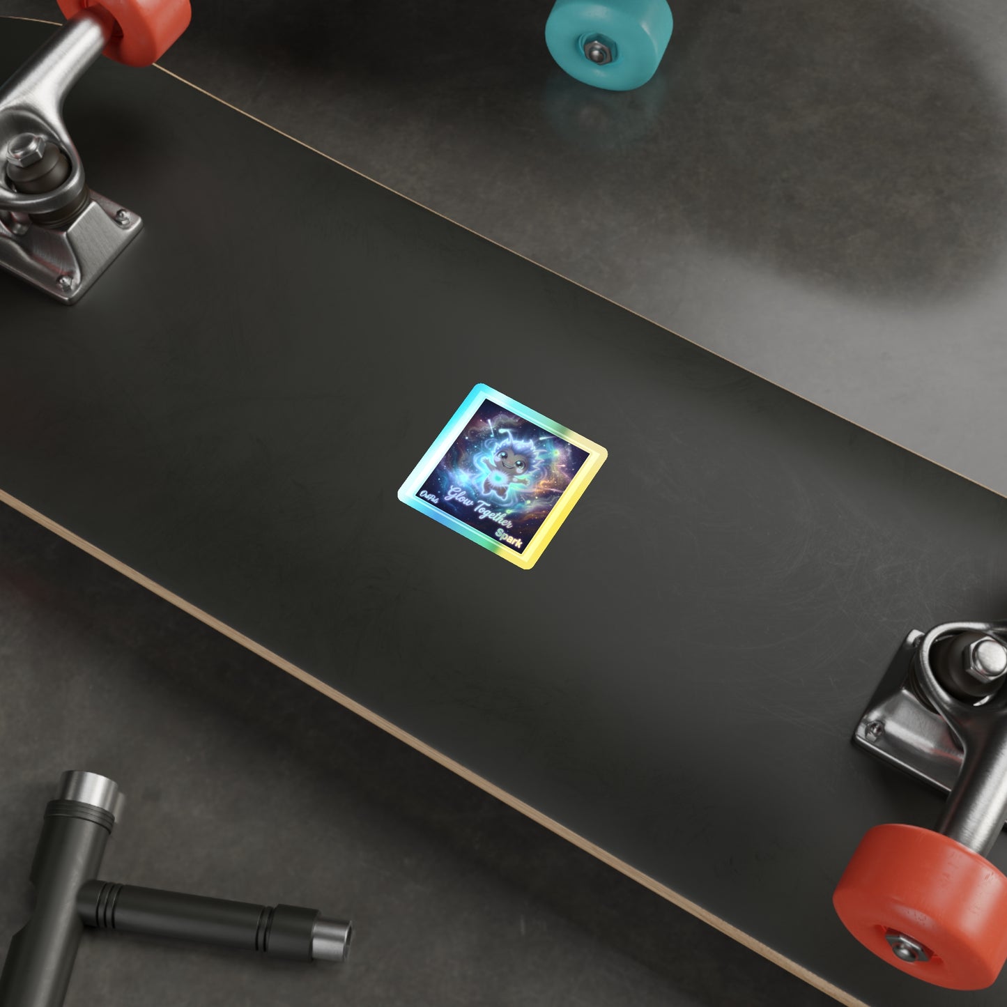 Spark Holographic Sticker – Kindness Trait Buddy