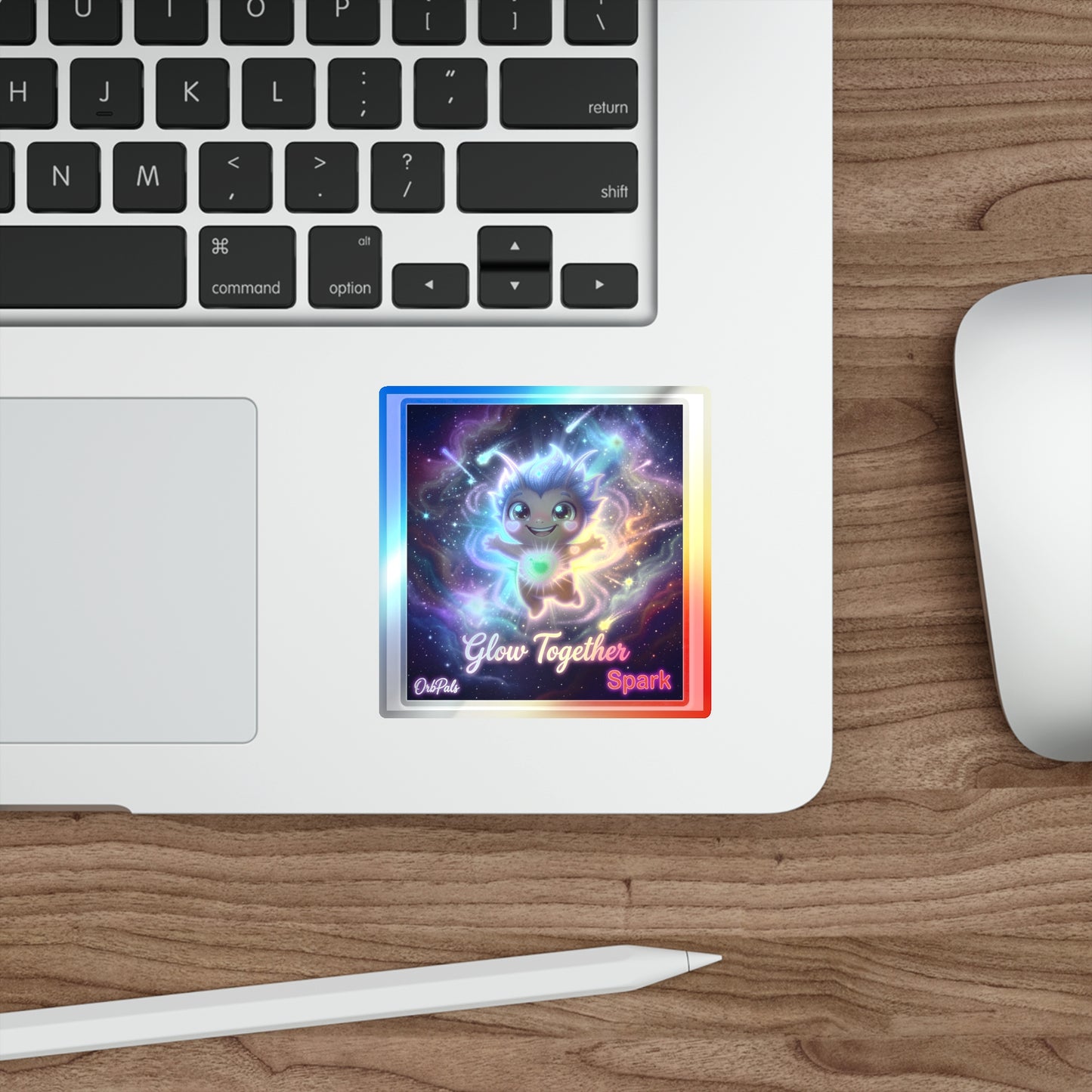 Spark Holographic Sticker – Kindness Trait Buddy