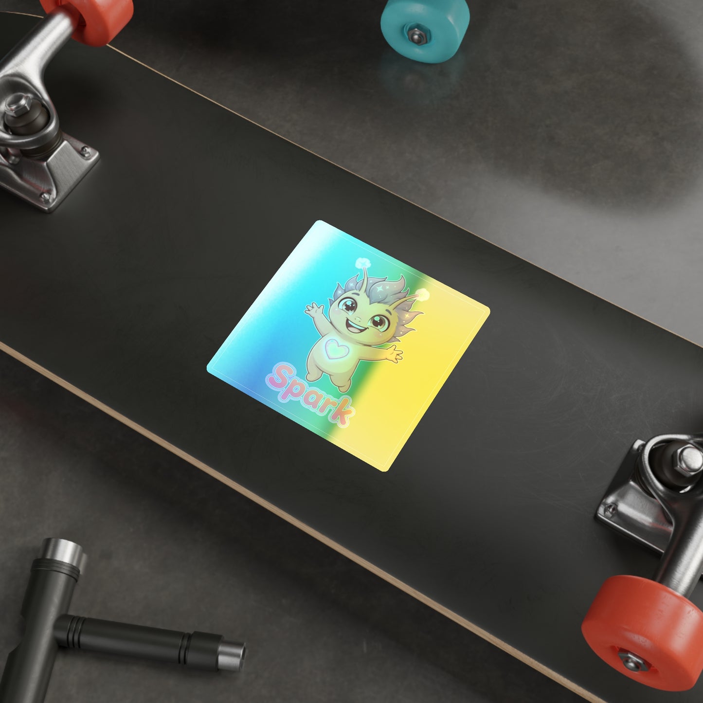 Spark Holographic Sticker – Kindness Trait Buddy