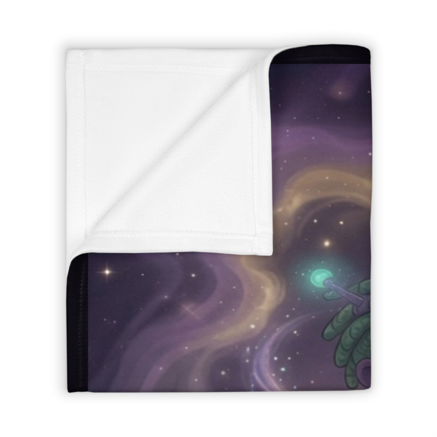 Glow Together Throw Blanket – Cute OrbPals Galaxy Plush Blanket