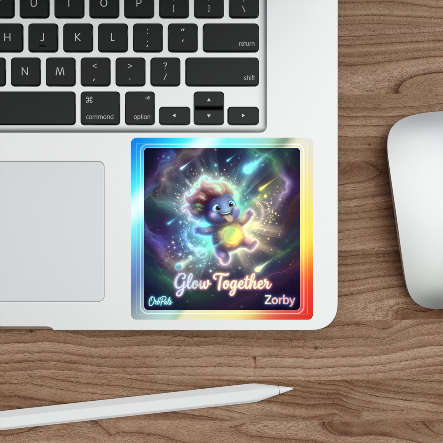 Zorby Holographic Sticker – Bounce-Back Trait Buddy
