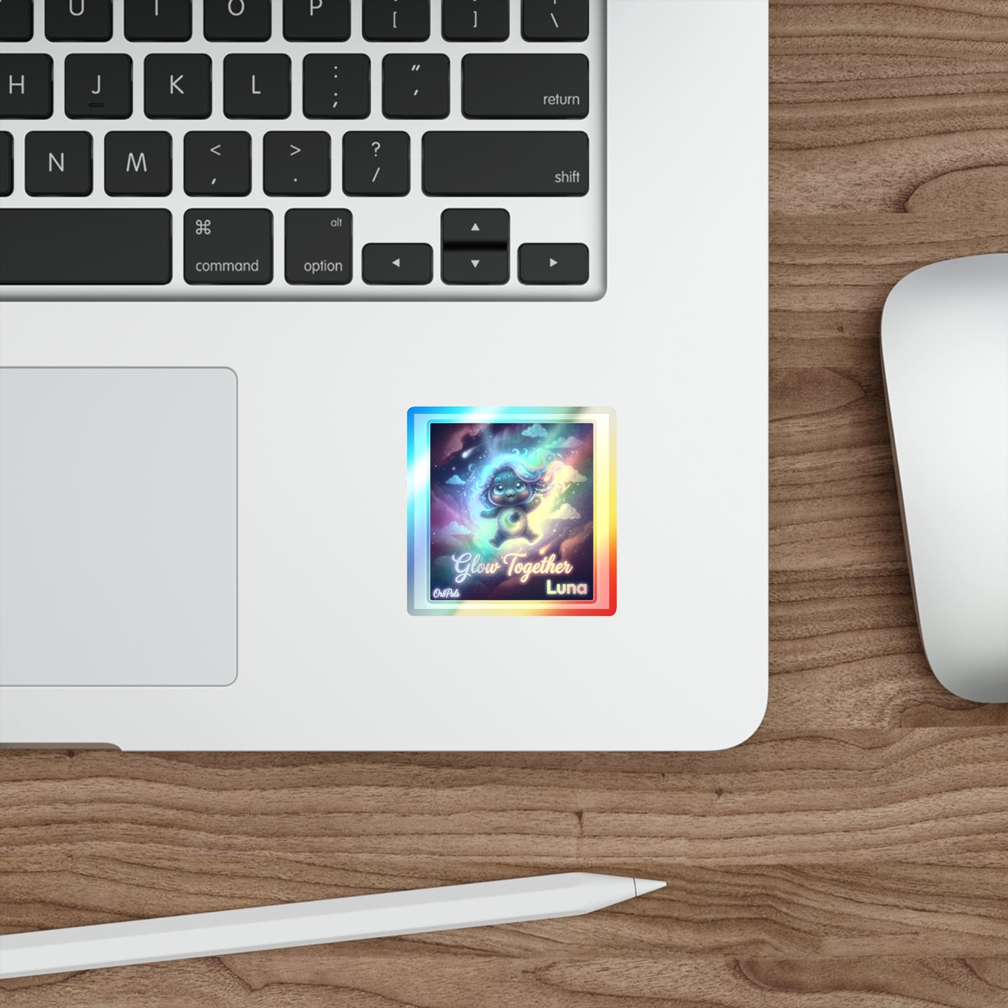 Luna Holographic Sticker – Imagination Trait Buddy