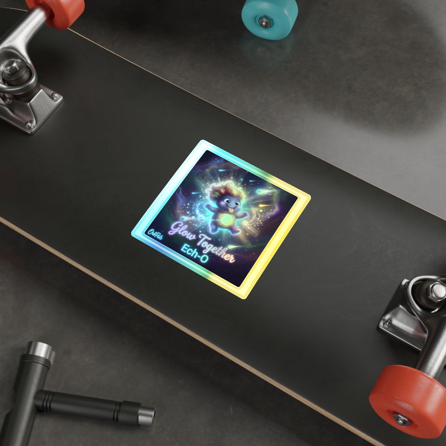 Zorby Holographic Sticker – Bounce-Back Trait Buddy