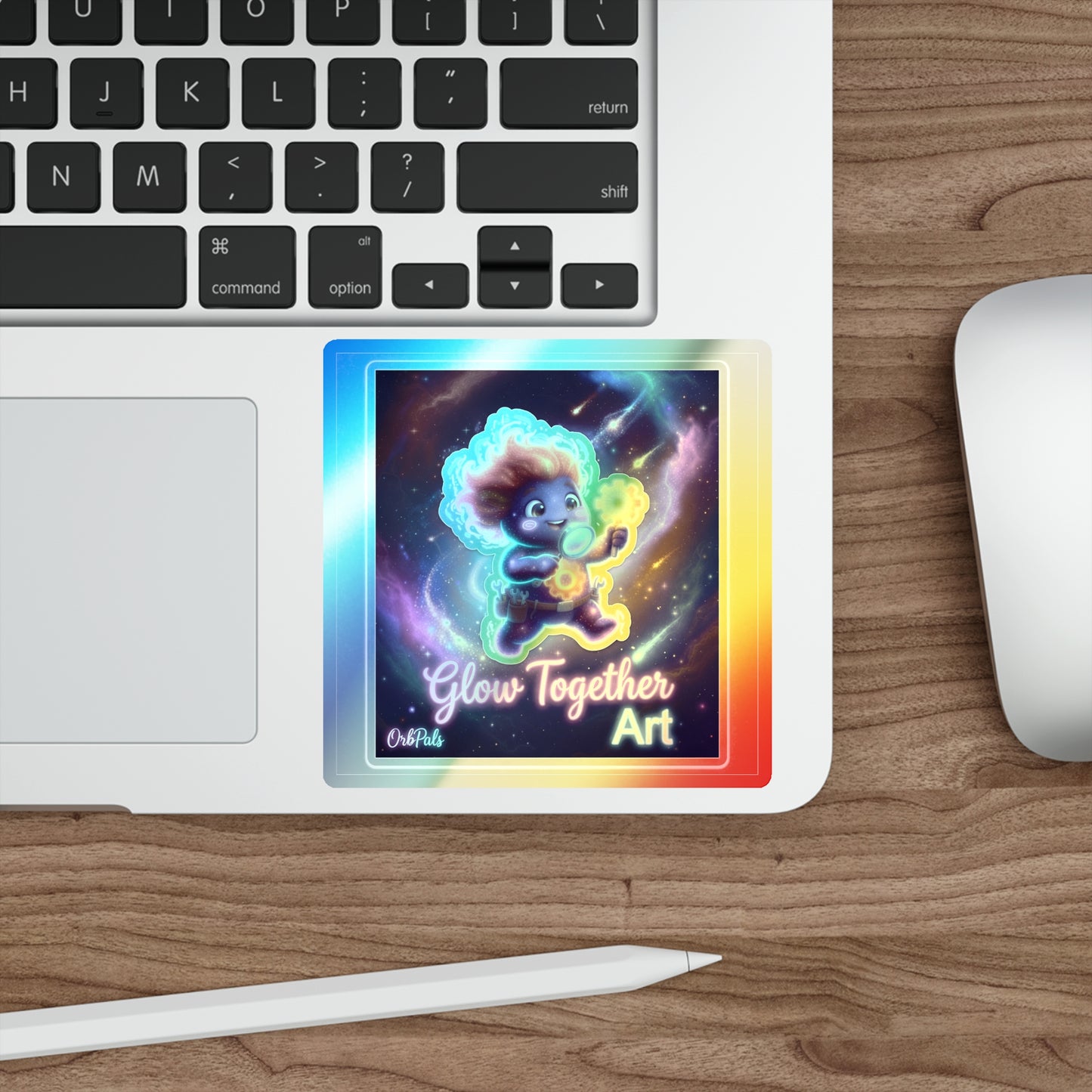 Art Holographic Sticker – Curiosity Trait Buddy