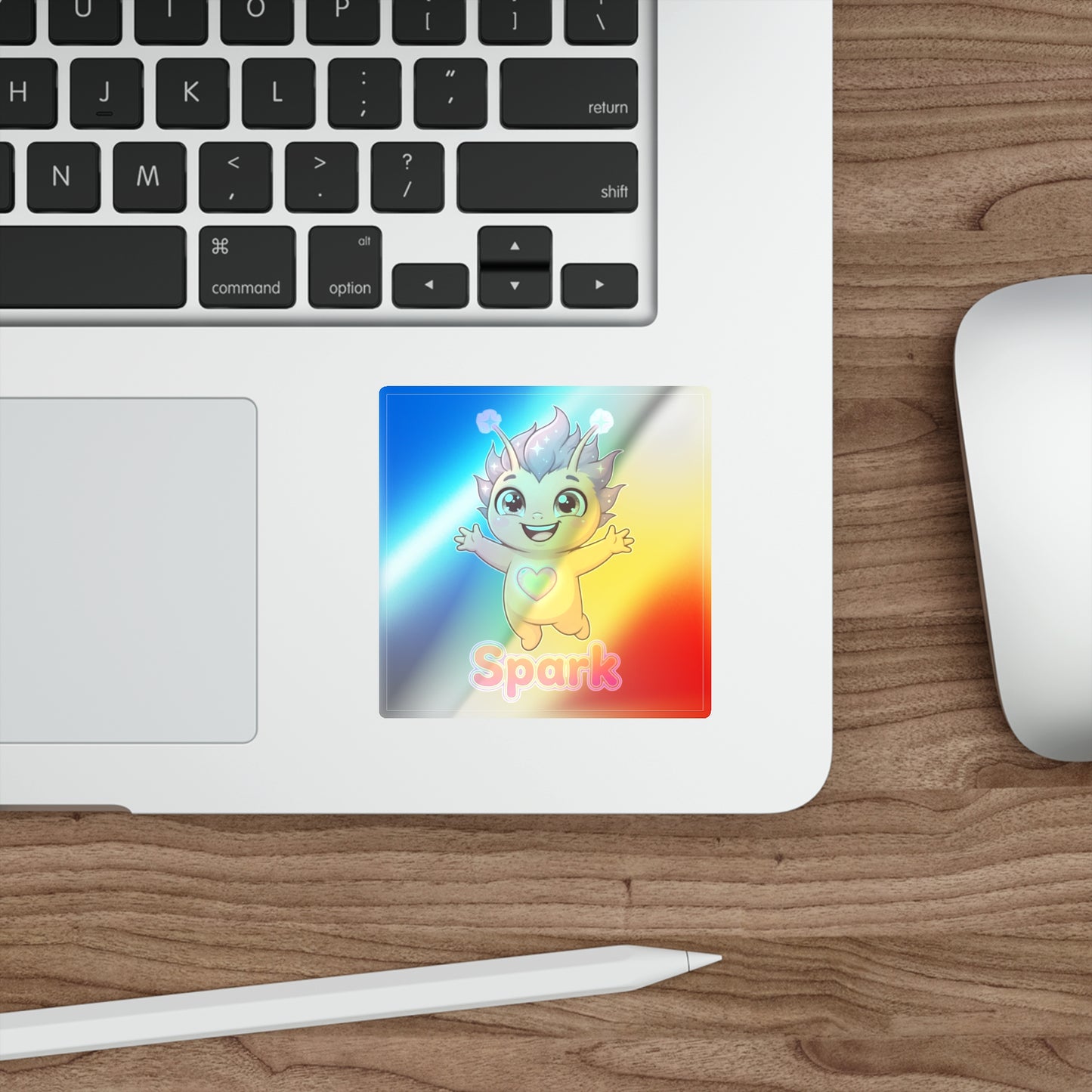 Spark Holographic Sticker – Kindness Trait Buddy