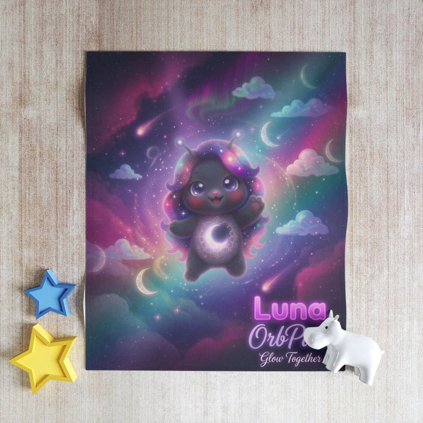 Luna Throw Blanket – Imagination Trait Buddy