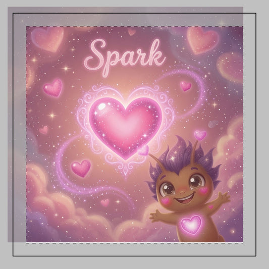 Spark Decorative Pillow – Kindness Trait Buddy