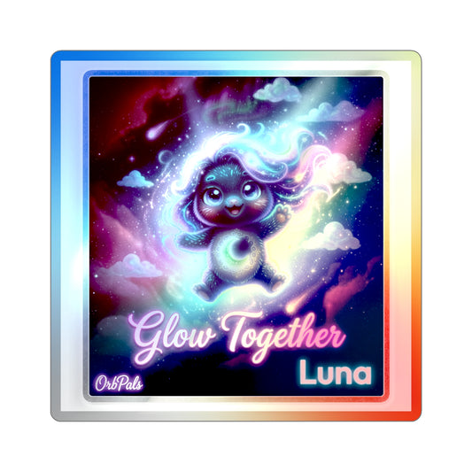 Luna Holographic Sticker – Imagination Trait Buddy