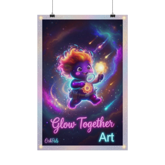 Art the Inventor Satin Poster – Curiosity Trait Buddy