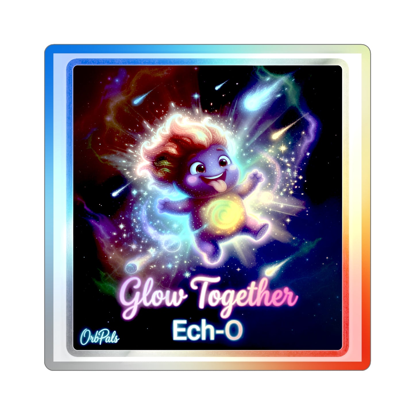 Zorby Holographic Sticker – Bounce-Back Trait Buddy